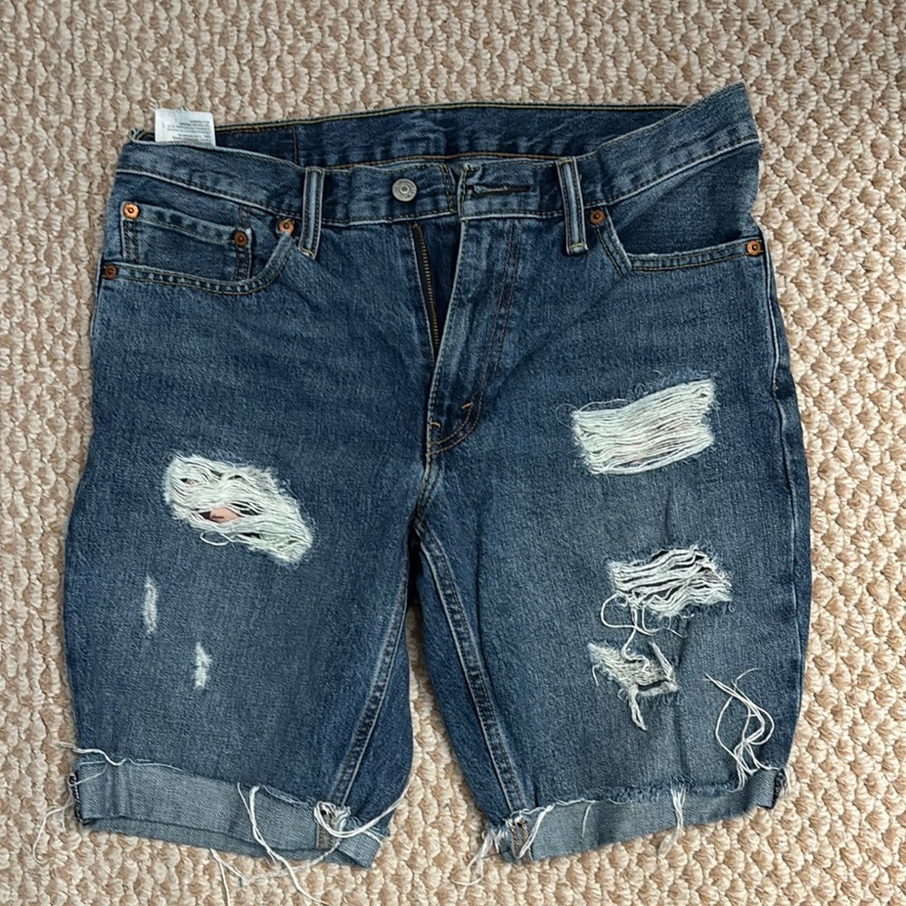 Blue Shorts with Comfortable Fit and Breathable Fabric